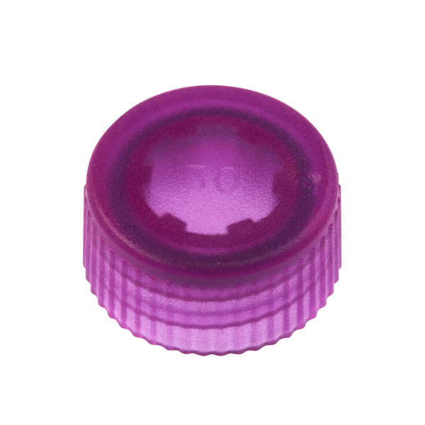 Celltreat CAP ONLY, Prpl Screw Top Micro Tube Cap, O-Ring, Transluc, Non-sterile 230842P